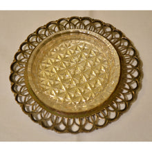 Load image into Gallery viewer, Mappin & Webb Sterling Silver Tray with Etched Glass Dish-Decor-Antique Warehouse