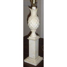 Load image into Gallery viewer, 1950&#39;s Italian Alabaster Pineapple Table Lamps - a pair-Lamp-Antique Warehouse