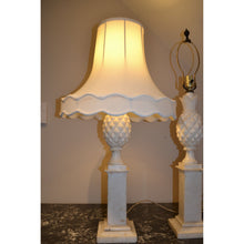 Load image into Gallery viewer, 1950&#39;s Italian Alabaster Pineapple Table Lamps - a pair-Lamp-Antique Warehouse