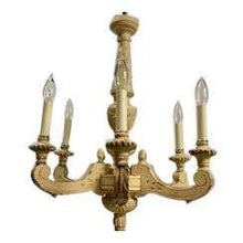 Load image into Gallery viewer, 19th Century French Carved &amp; Painted Chandelier-Chandelier-Antique Warehouse