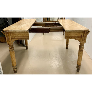 19th Century French Country Oak Dining Table - Expandable-Table-Antique Warehouse