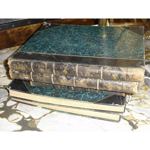 19th Century French Leather Bound Books - Assorted Sizes-Books-Antique Warehouse