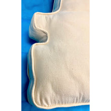 Load image into Gallery viewer, Pair of White Armchair Seat Cushion Pads-Pillows-Antique Warehouse