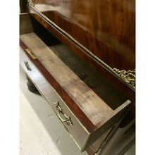 Load image into Gallery viewer, Empire Mahogany Secrétaire à abattant with Brass Mounts and Marble Top-Secretaire-Antique Warehouse