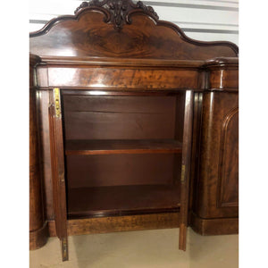 Mid 19th Century Antique Victorian Mahogany Sideboard Buffet-sideboard-Antique Warehouse
