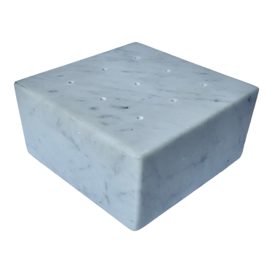 Italian Marble Block Incense/Candle Holder-Decor-Antique Warehouse