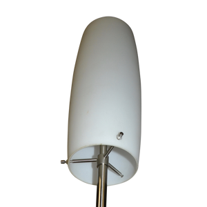 Italian Modern Relco Torchiere Floor Lamp with Frosted Glass-Floor Lamp-Antique Warehouse