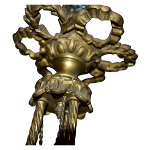 Renaissance style Gilt-Bronze and Patinated-Bronze Chandelier-Chandelier-Antique Warehouse