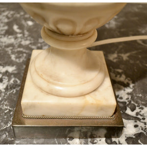 Small NeoClassical Marble Urn Table Lamp-Lamp-Antique Warehouse