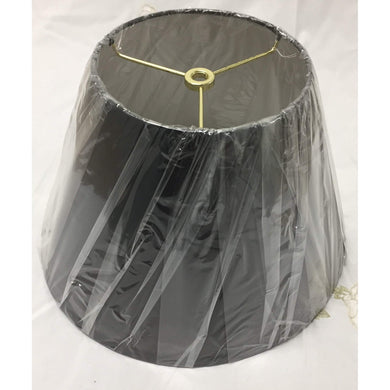 Small Round Black Empire Lampshade - 10.5