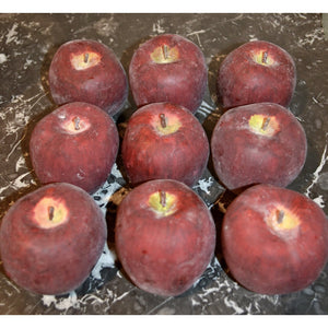 Vintage Artisan Red Apples - Set of 3-Decorative-Antique Warehouse
