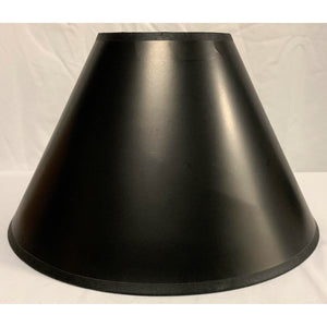 Vintage Black Empire Lamp Shade | Medium-Lampshade-Antique Warehouse