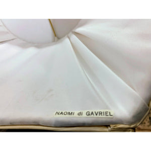 Vintage Designer Custom Two-Toned Pleated Silk Lamp Shade made by Naomi di Gavriel - 20.5"-Lampshade-Antique Warehouse