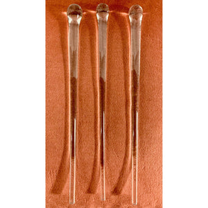 Vintage Hand Blown Glass Stirring Rods - 13"-Decorative-Antique Warehouse