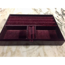 Load image into Gallery viewer, Vintage Jewelry Tray with Velvet lining-Decor-Antique Warehouse