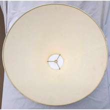 Load image into Gallery viewer, Vintage Large Empire Style Cone Lampshades, Cream - 20&quot;W x 13.5&quot;H - a Pair Avail-Lampshade-Antique Warehouse