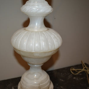 Vintage Mid-Century Italian Alabaster Table Lamp-Lamp-Antique Warehouse