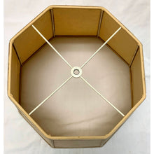 Load image into Gallery viewer, Vintage Octagon Fabric Lampshades | Medium - 16&quot;W x 10&quot;H | A Pair available-Lampshade-Antique Warehouse