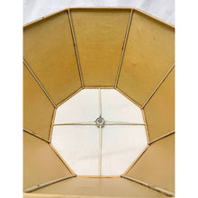 Load image into Gallery viewer, Vintage Octagon Fabric Lampshades | Medium - 16&quot;W x 10&quot;H | A Pair available-Lampshade-Antique Warehouse