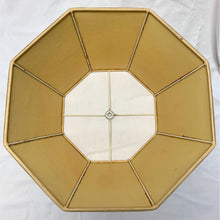Load image into Gallery viewer, Vintage Octagon Fabric Lampshades | Medium - 16&quot;W x 10&quot;H | A Pair available-Lampshade-Antique Warehouse
