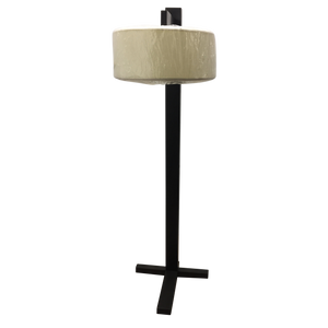Vintage Robert Abbey Floor Lamp with Paper Crosshatch Shade - a Pair available-Floor Lamp-Antique Warehouse