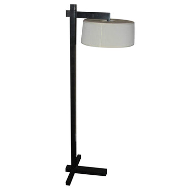 Vintage Robert Abbey Floor Lamp with Paper Crosshatch Shade - a Pair available-Floor Lamp-Antique Warehouse