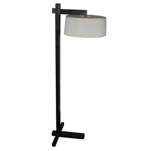 Vintage Robert Abbey Floor Lamp with Paper Crosshatch Shade - a Pair available-Floor Lamp-Antique Warehouse